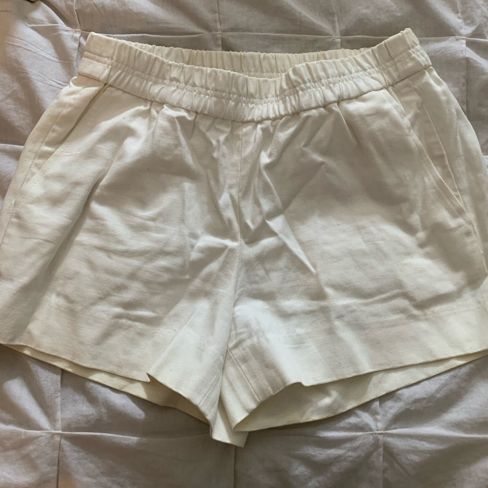 J. Crew white shorts